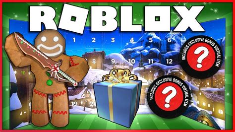 Roblox Advent Calendar 2021 And Codes Youtube