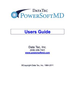 Fillable Online Users Guide Medical Software And Electronic Medical