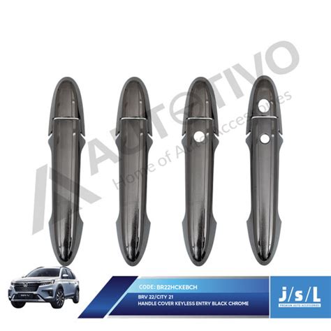 Jual All New Brv Handle Cover Black Chrome Jsl Cover Pegangan