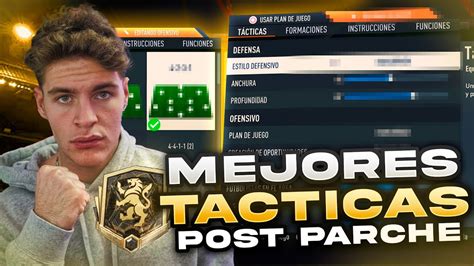 LAS MEJORES TACTICAS DE EA FC 24 MIS TACTICAS YouTube