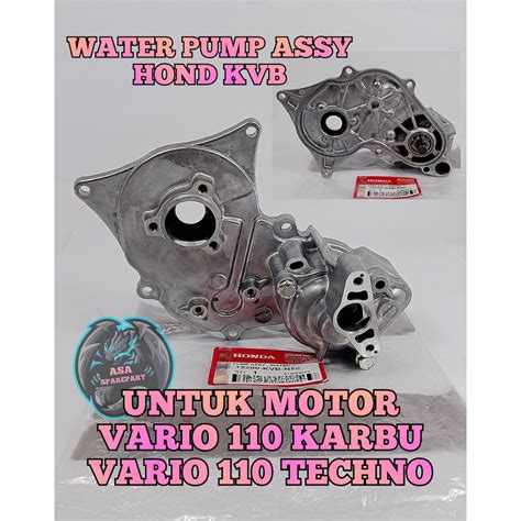 Jual WATER PUMP Assy ASLI ORIGINAL HONDA AHM KVB Untuk Motor Vario 110