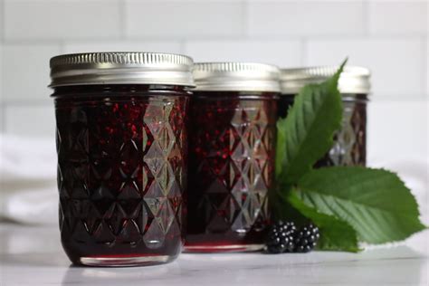 Old Fashioned Blackberry Jam No Added Pectin Creative Canning