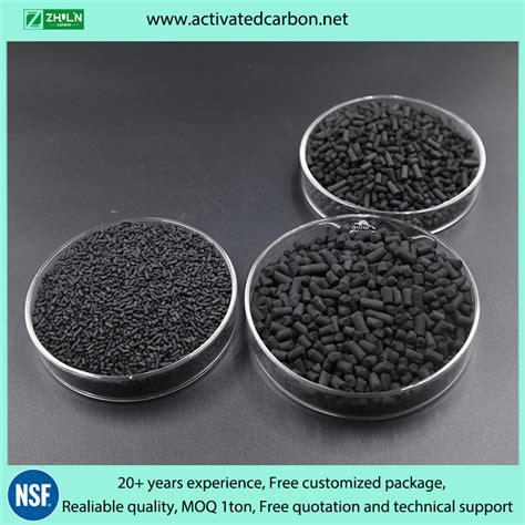 Non Impregnated Caustic Activated Carbon For H S Removal Mm