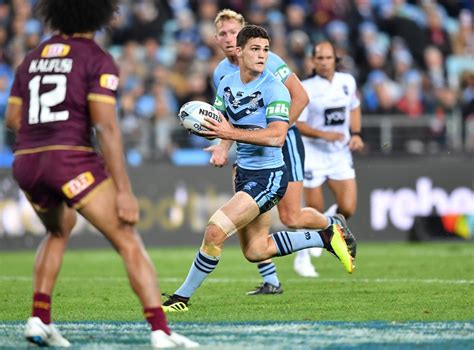 Nathan Clearys Vital Scott Sattler Style Tackle In State Of Origin