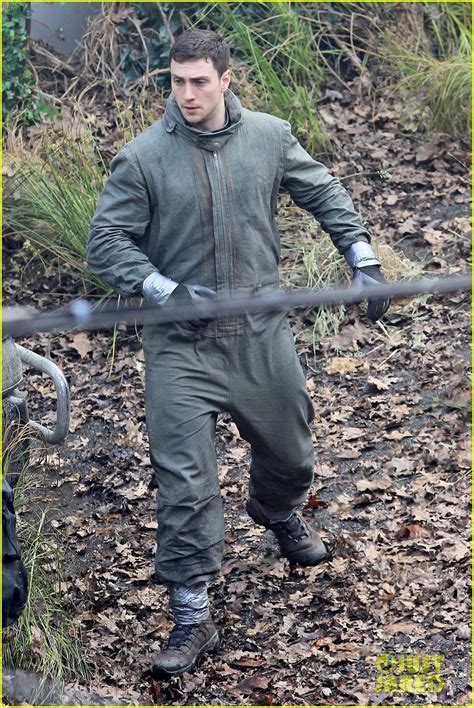 Aaron Taylor-Johnson: 'Godzilla' Set with Bryan Cranston!: Photo ...