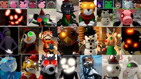 Piggy Book Chapter All Jumpscares Winter Holiday Tag Gamemode