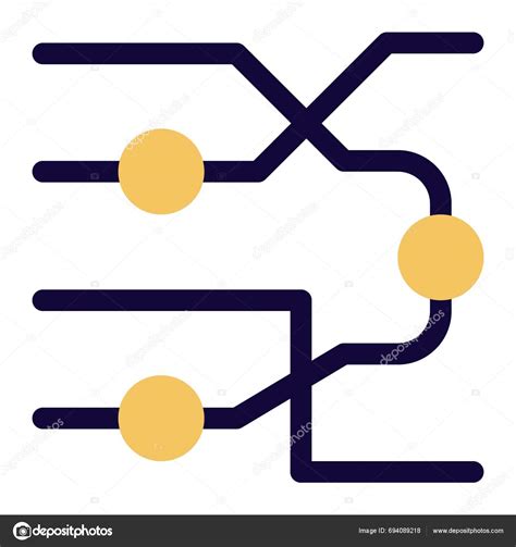 Map Showing Routes Train System Stock Vector by ©get4net 694089218