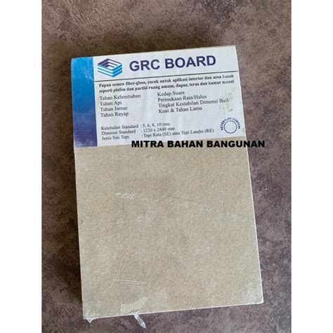 Jual Grc Board 10mm X 1220 X 2440 Mm Jakarta Barat Mitra Bahan