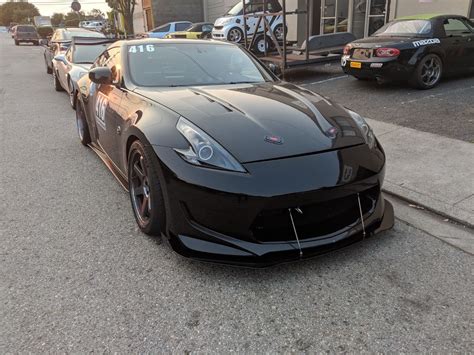 370z Amuse Front Splitter Optional Winglets Aero Blitz Racing