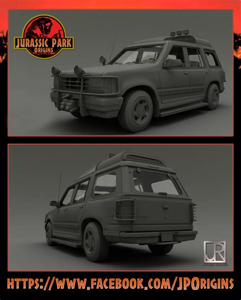 Jurassic Park - Ford Explorer XLT 1992 by GIU3232 on DeviantArt