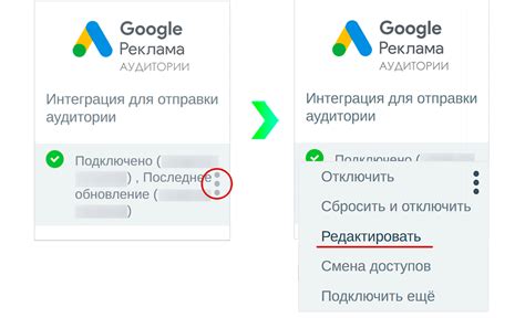 Интеграция с Google Реклама аудитории ПРОКАЧАЙАНАЛИТИКУ