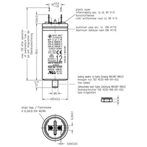 Hydra Mkp Mab Uf X Pc S Condensateur Moteur Mkp Enficher