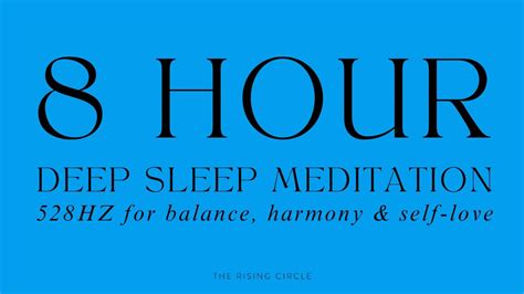 Hour Deep Sleep Meditation At Hz To Feel Relaxed Fall Asleep