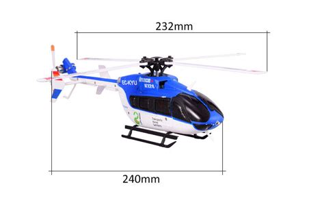 Wltoys XK EC145 K124 6CH 3D 6G System Brushless Motor RC Helicopter EBay