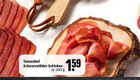 Tannenhof Schwarzwälder Schinken Angebot bei REWE