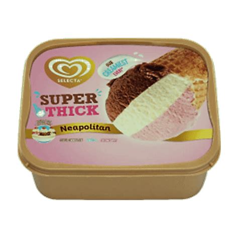 Selecta Super Thick Neapolitan Ice Cream 1 3L Shop Walter Mart