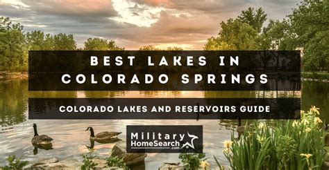 Best Lakes In Colorado Springs Colorado Springs Lakes Recreation Guide