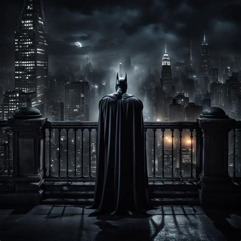 A Dark Knight In Gotham Ai Generated Artwork Nightcafe Creator