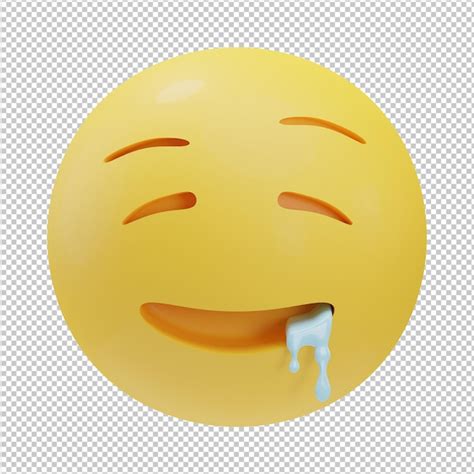 Ilustración 3d De Emoji De Cara Hambrienta Archivo Psd Premium