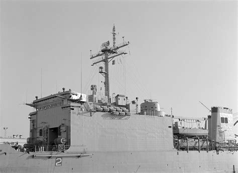 A Starboard Quarter Amidships View Of The Mast And Superstructure Of