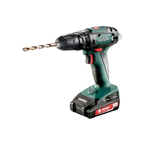 Taladrado percutor Metabo SB 18 con 2 baterías Tienda Metabo España