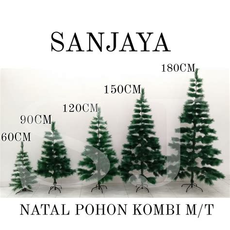 Jual Pohon Natal Pohon Natal Ukuran 150 Cm Christmas Tree