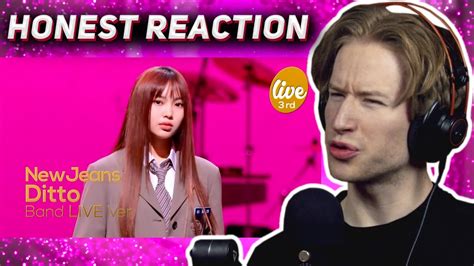 Honest Reaction To 4k Newjeans “ditto” Band Live Concert Its Live