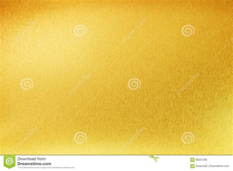 Glanzende Gele Gouden Abstracte Metaaltextuur Stock Afbeelding Image