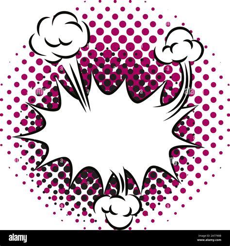 Expresion Cloud Pop Art Style Stock Vector Image Art Alamy