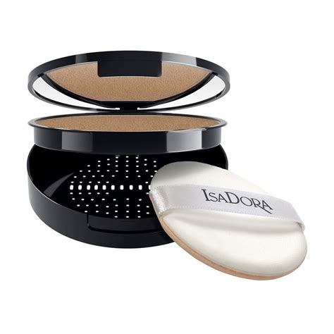 Компактная крем-пудра для лица IsaDora Nature Enhanced Flawless Compact ...