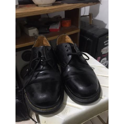 Jual Dr Martens 1461 Black Smooth Shopee Indonesia