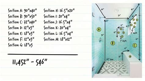 How To Measure Bathroom Floor For Tile Viewfloor Co