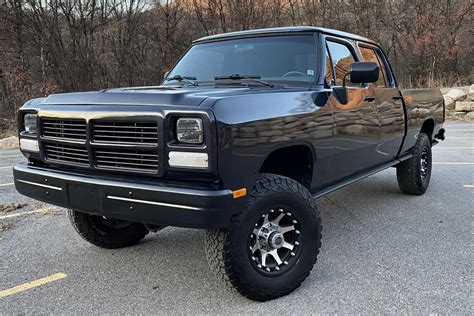 Cummins Powered 1985 Dodge W350 Crew Cab 4x4 5 Speed For Sale On Bat Auctions Sold For 33500