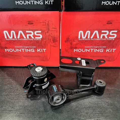 MARS ENGINE MOUNTING FULL SET THAILAND GENUINE PERODUA MYVI 1 0 1 3 1