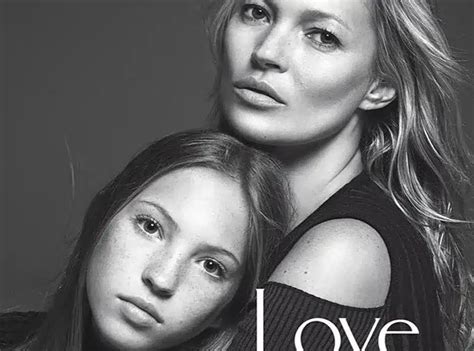 Kate Moss Lila Grace sa fille de 14 ans signe sa première campagne