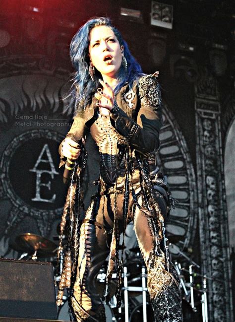 Female Fronted Metal — Arch Enemy Himos Park Photos By Gema Rojo