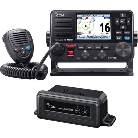 Icom Ensemble Metteur R Cepteur Vhf Marin Ic M Et Bo Tier D