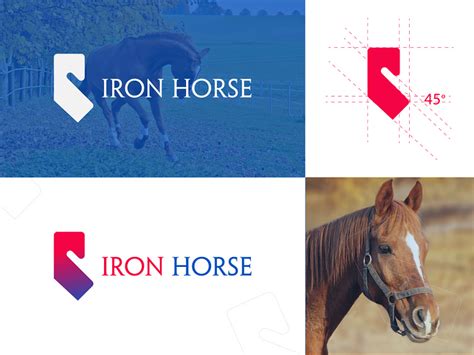 Iron Horse - Logo Design by MD.FAHIN on Dribbble