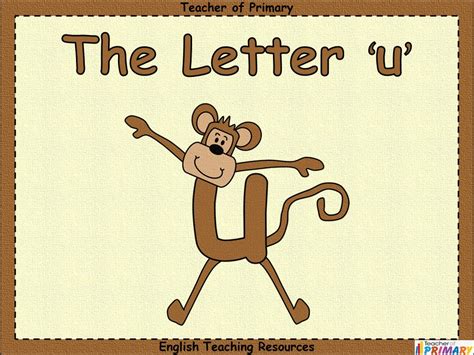 The Letter 'u' | Teaching Resources