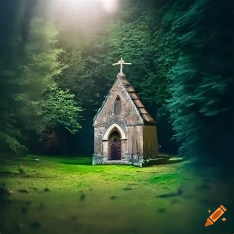 Medieval Style Small Chapel On Craiyon