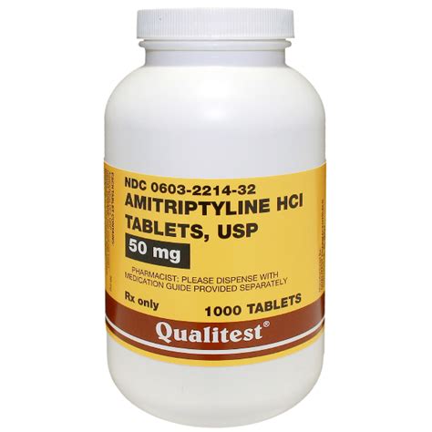 Amitriptyline Hcl Mg Rx Products