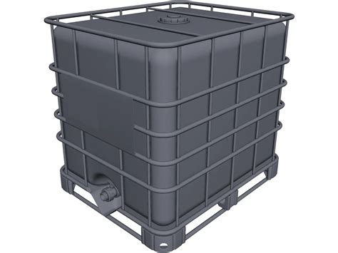 Water Tank Cad Model 3dcadbrowser