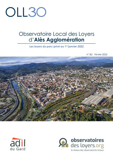 Calaméo Observatoire des loyers du parc privé en 2022 sur Alès