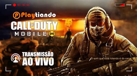 Call Of Duty Mobile Testando ao vivo simultâneo Youtube e Twitch