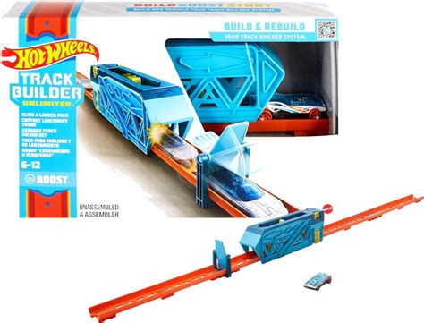 Hot Wheels Track Builder Przesuwany Przyspieszacz Oficjalne Archiwum Allegro
