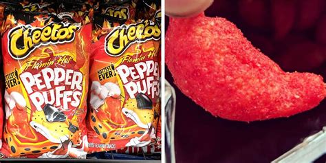Cheetos New Flamin Hot Pepper Puffs Are The Hottest Variety Ever Made In The U S
