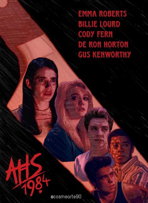 Ahs 1984 Cinematic Fanmade Poster Ramericanhorrorstory