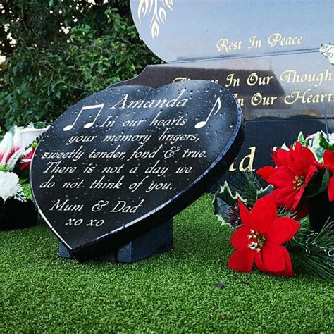 Heart-Shaped Grave Markers | Quality Granite Memorials 2020