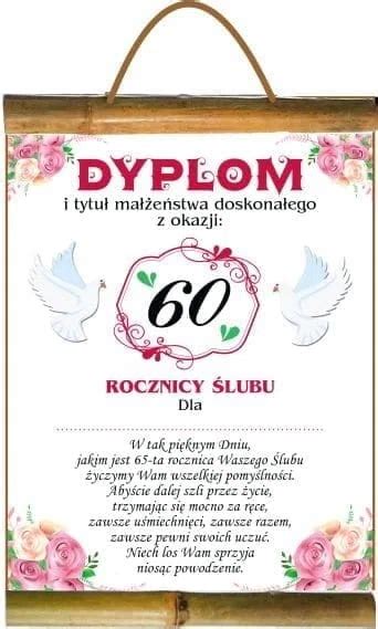 Dyplom Prezent Z Okazji Rocznicy Lubu Ta Rocznica Lubu Cena