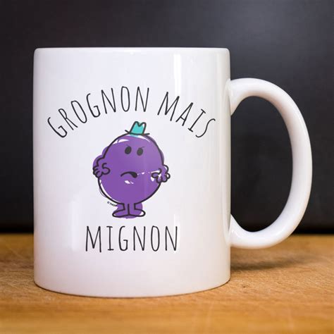 Mug Grognon Mais Mignon Le Roi Du T Shirt